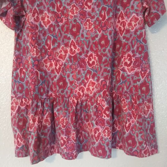 Logo by Lori Goldstein women's size M multicolored tunic top - Picture 6 of 13